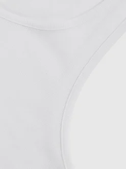 Reiss Jaden Stretch-Cotton Ribbed Vest^ Loungewear