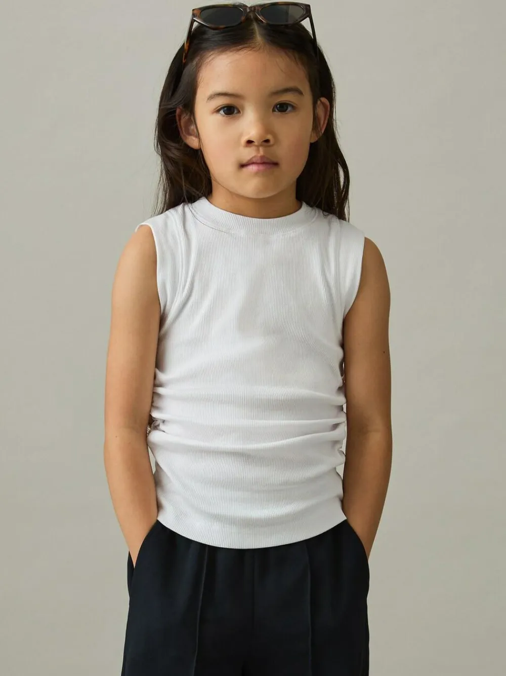 Reiss Trudy 4-9 yrs Ruched Vest Top^ Vests