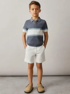 Reiss Wicket 3-9 yrs Cotton Chino Shorts with Stretch^ Shorts