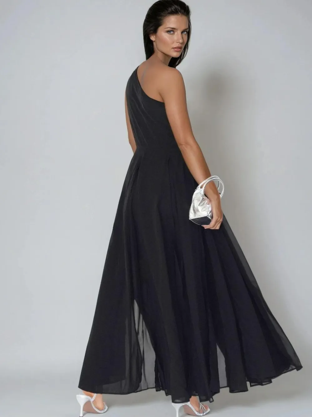 Religion One Shoulder Maxi Dress With Full Skirt^Women Maxi Dresses