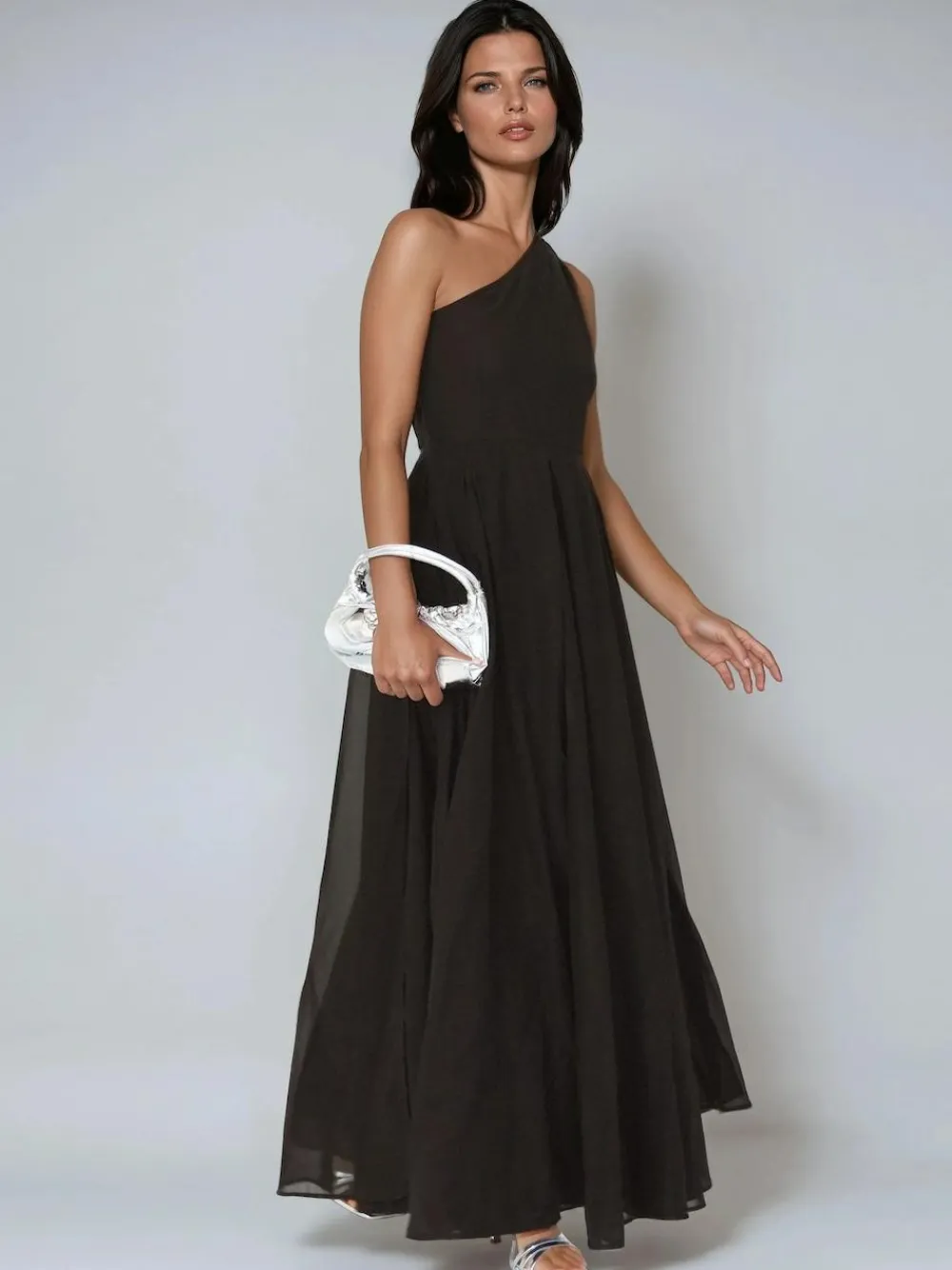 Religion One Shoulder Maxi Dress With Full Skirt^Women Maxi Dresses