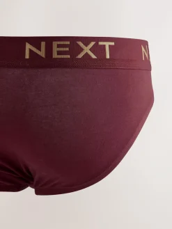 Next 5 Pack Cotton Rich Briefs Rich colour Red/Green/Blue