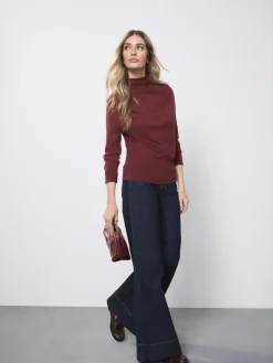 Next High Rise Stretch Wide Leg Jeans^Women Jeans|Jeans