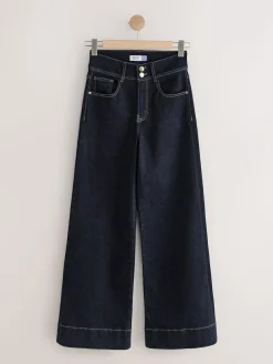 Next High Rise Stretch Wide Leg Jeans^Women Jeans|Jeans