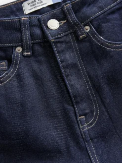 Best Next Hourglass Wide Leg Jeans Rinse Blue