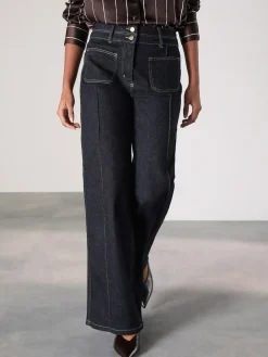 Next Slim Lift and Shape Wide Leg Jeans^Women Jeans|Jeans