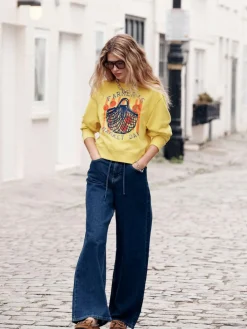 Next Wide Leg Joggers Waist Jeans^Women Jeans|Jeans