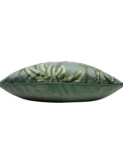 Online Riva Paoletti Green Jungle Parade Printed Polyester Filled Cushion