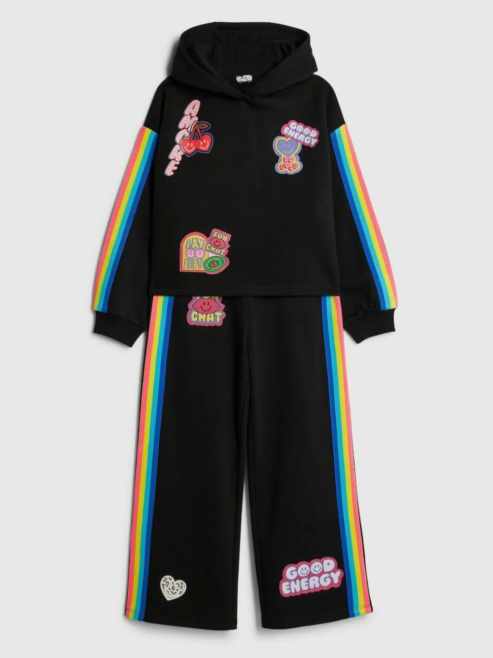 River Island Badge Hoodie & Jogger Set^ Sweatshirts & Hoodies