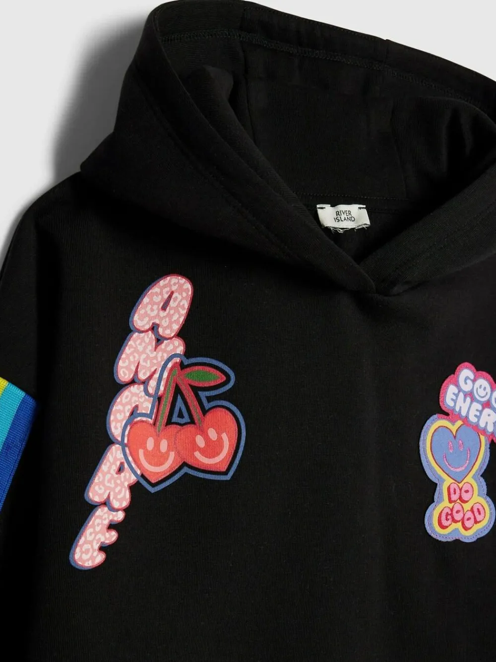 River Island Badge Hoodie & Jogger Set^ Sweatshirts & Hoodies