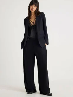 Discount River Island Black Edge to Edge Blazer