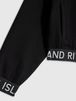 River Island Black Girls Waistband Bomber Jacket^ Jackets & Coats|Snowsuits & Coats