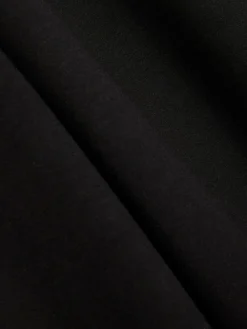 Online River Island Premium Wide Leg Joggers Black