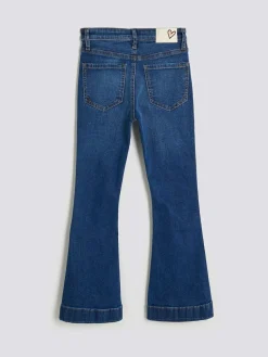 Online River Island Blue Girls Jupiter Snaffle Flare Jeans