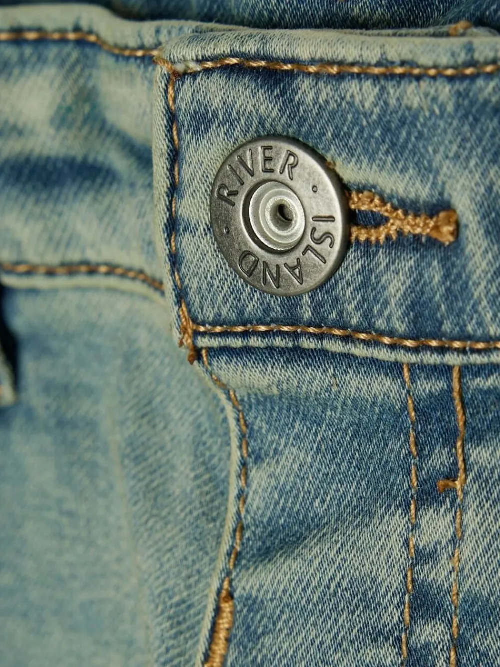 River Island Blue Loose Baggy Jeans^BOY Jeans & Joggers|Jeans