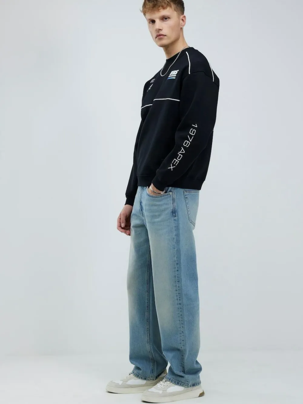 River Island Loose Fit Washed Jeans^ Jeans|Jeans