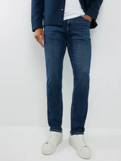 River Island Blue Slim Fit Stretch Jeans^ Jeans|Jeans