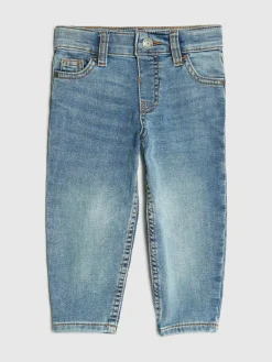 River Island Blue Tapered Fit Boys Stretch Jeans