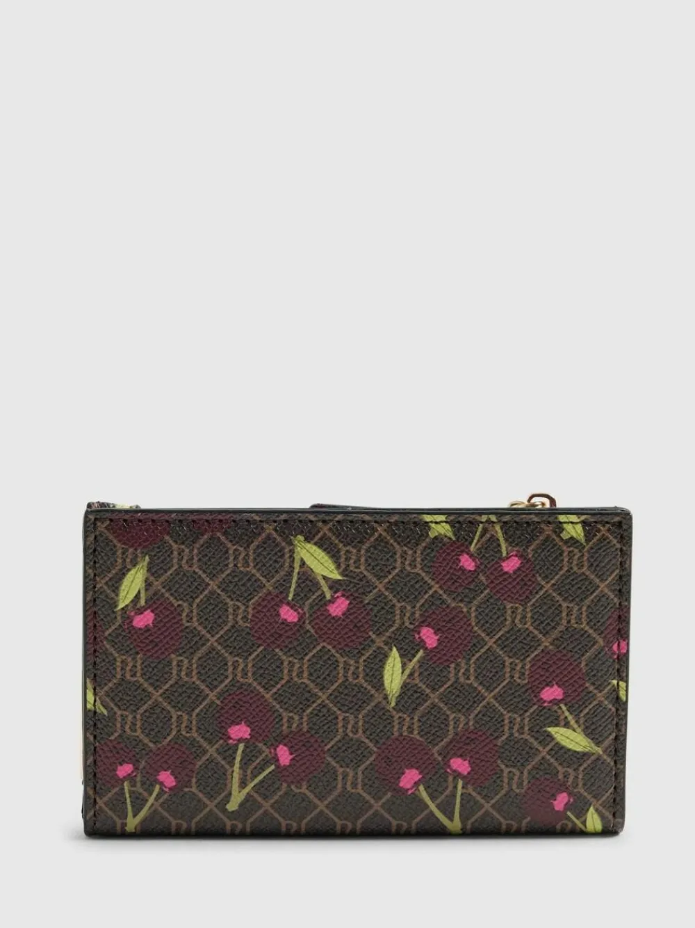 River Island Brown Monogram Cherry Print Purse^Women Purses