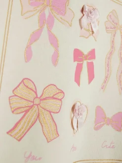 River Island Cream Bow Sweatshirt & Leggings Set^ Sweatshirts & Hoodies