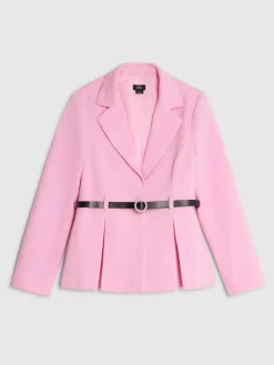 River Island Pink Girls Belted Blazer^ Occasionwear