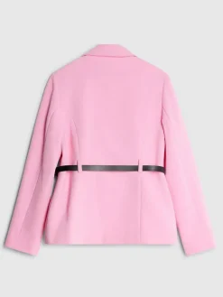 River Island Pink Girls Belted Blazer^ Occasionwear