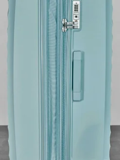 Rock Luggage Blue Sunwave Cabin Suitcase^Women Luggage