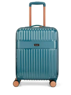 Clearance Rock Luggage Selene Cabin Suitcase Blue