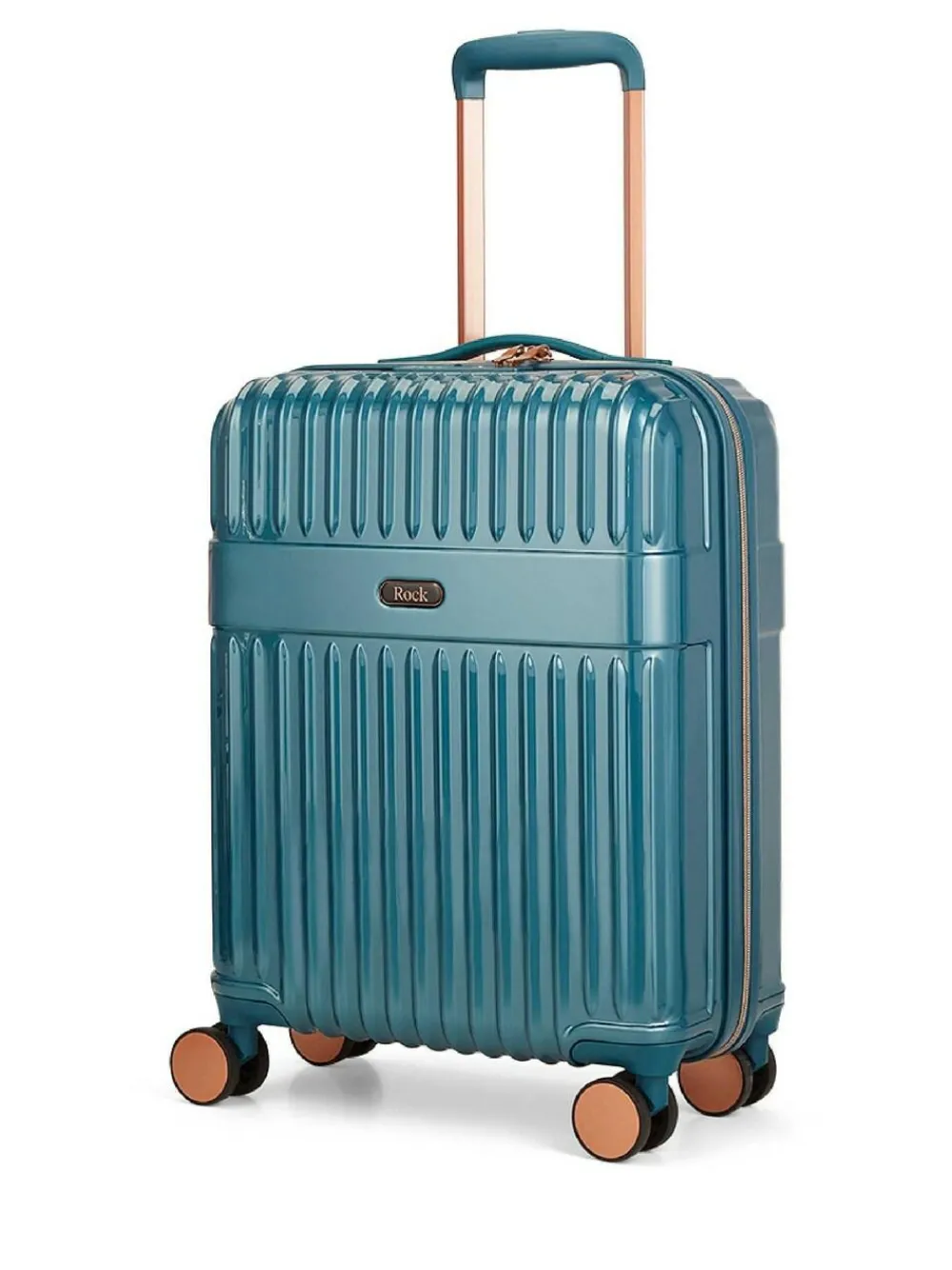 Clearance Rock Luggage Selene Cabin Suitcase Blue