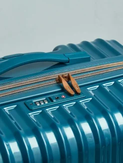 Clearance Rock Luggage Selene Cabin Suitcase Blue