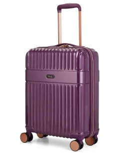 New Rock Luggage Selene Cabin Suitcase Purple