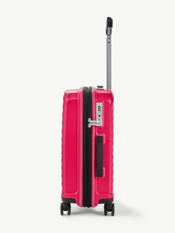 Hot Rock Luggage Sunwave Cabin Suitcase Pink