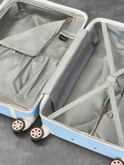 Online Rock Luggage Vintage Suitcases 3 Piece Set Blue