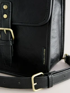 Rockett St George Black Satchel Multi Way Bag^Women Bags