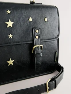 Rockett St George Black Satchel Multi Way Bag^Women Bags