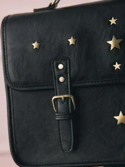 Rockett St George Black Satchel Multi Way Bag^Women Bags