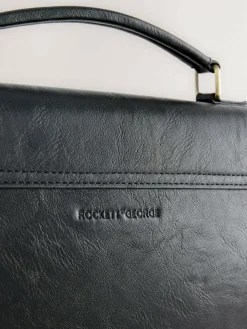 Rockett St George Black Satchel Multi Way Bag^Women Bags