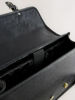 Rockett St George Black Satchel Multi Way Bag^Women Bags