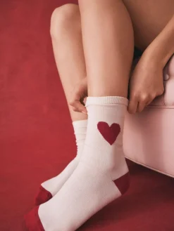 Rockett St George Black/White Spot and Harlequin 4 Pack Socks^Women Socks & Tights