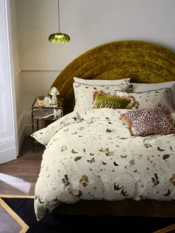 Rockett St George Jane's Rose Floral 200 Thread Count Duvet and Pillowcase Set^ Branded Bedlinen|Childrens Bedding