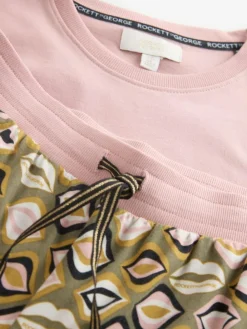 Rockett St George Khaki Green Lips Jersey Pyjamas^Women All Night & Lounge|Pyjamas