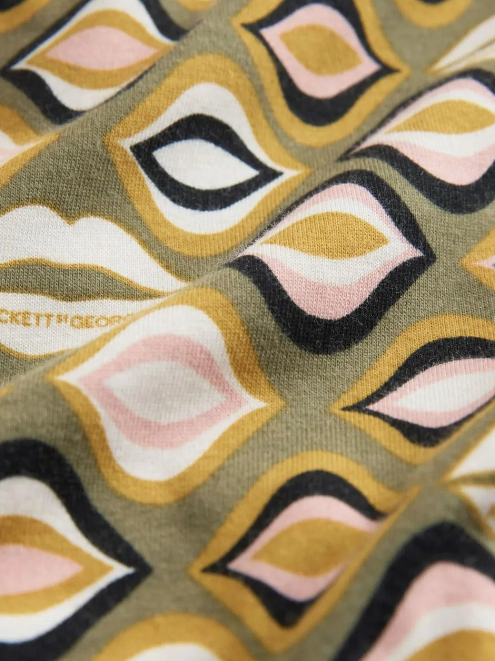 Rockett St George Khaki Green Lips Jersey Pyjamas^Women All Night & Lounge|Pyjamas