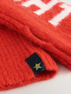 Rockett St George Red Naughty & Nice Handwarmers^Women Hats, Gloves & Scarves|Hats, Gloves & Scarves