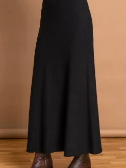 Roman Knitted Midi Stretch Skirt^Women Skirts