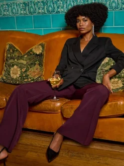 Clearance Roman Red Jet Pocket Bootleg Trousers