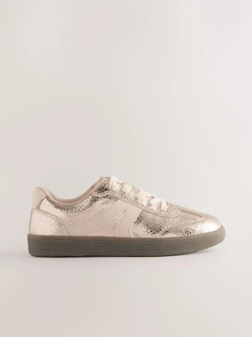 Next Rose Gold Standard Fit (F) Retro Trainers^ Sneakers
