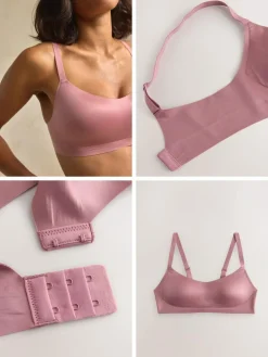 Hot Next N.Premium Cloud Soft Ultimate Comfort Non Wire Bra Rose Pink