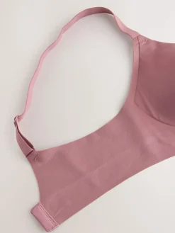 Hot Next N.Premium Cloud Soft Ultimate Comfort Non Wire Bra Rose Pink