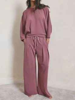 Next N.Premium Wide Leg Joggers^Women Loungewear