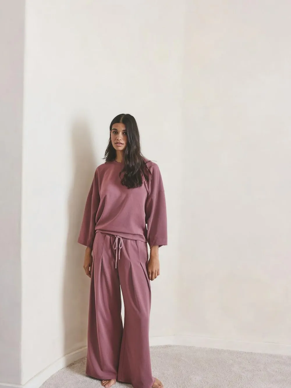 Next N.Premium Wide Leg Joggers^Women Loungewear